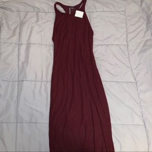NWT Urban Outfitters Maroon Red Midi Bodycon Dress
